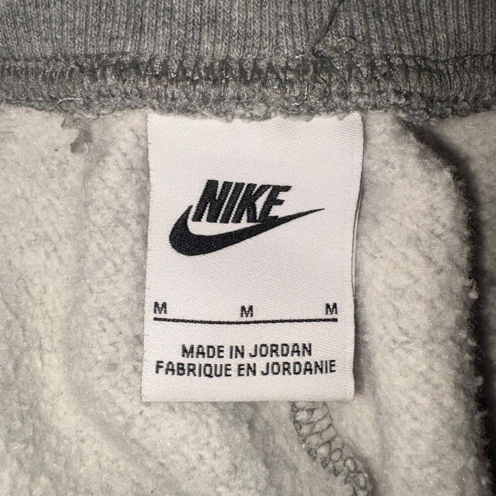 Nike Womens Jogger Sweatpants Medium Gray DQ5887 Cotton Blend Athletic - Picture 5 of 10